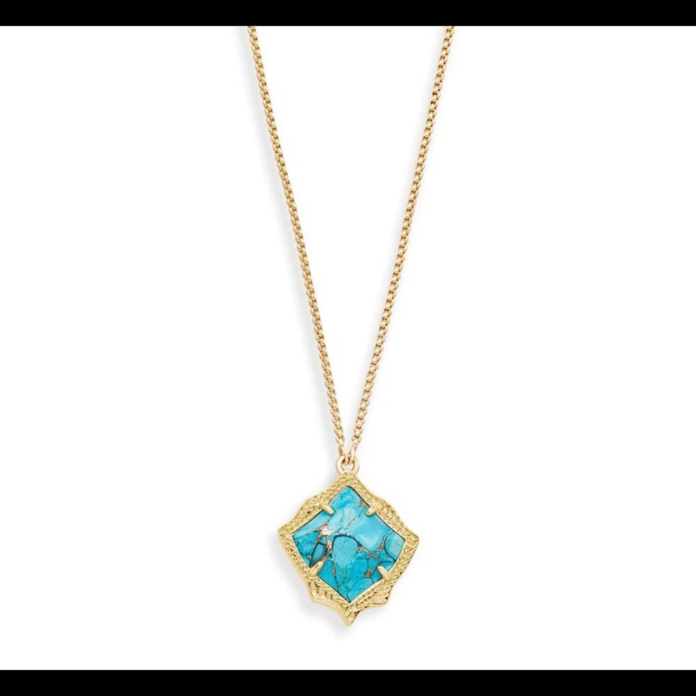 Kendra Scott Kacey Pendant - Turquoise